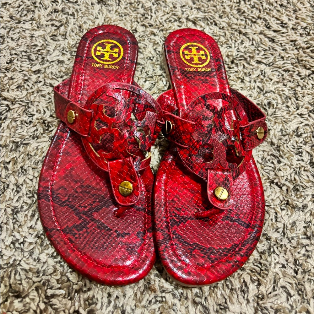 Tory Burch sandals red